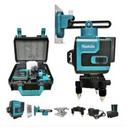 MAKITA ΑΛΦΑΔΙ ΛΕΪΖΕΡ 4x360°  +2 ΜΠΑΤΑΡΙΕΣ & ΦΟΡΤΙΣΤΗ