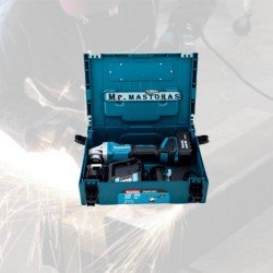 MAKITA ΤΡΟΧΟΣ 125MM ΜΠΑΤΑΡΙΑΣ ΜΕ ΡΥΘΜΙΣΗ ΣΤΡΟΦΩΝ +2 ΜΠΑΤΑΡΙΕΣ